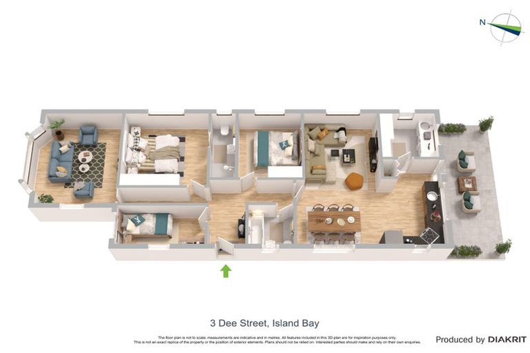Photo of property in 3 Dee Street, Island Bay, Wellington, 6023