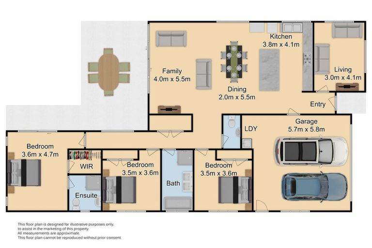 Photo of property in 47 Probert Crescent, Chartwell, Hamilton, 3210