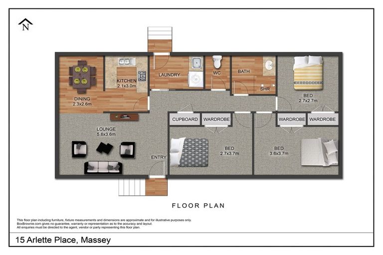 Photo of property in 15 Arlette Place, Massey, Auckland, 0614