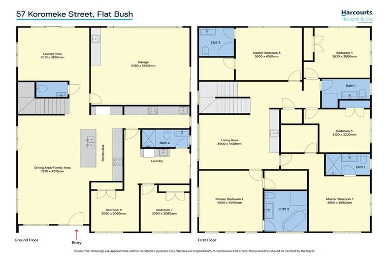 Photo of property in 57 Koromeke Street, Flat Bush, Auckland, 2019