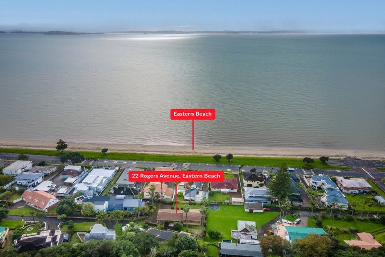 Photo of property in 22 Rogers Avenue, Eastern Beach, Auckland, 2012