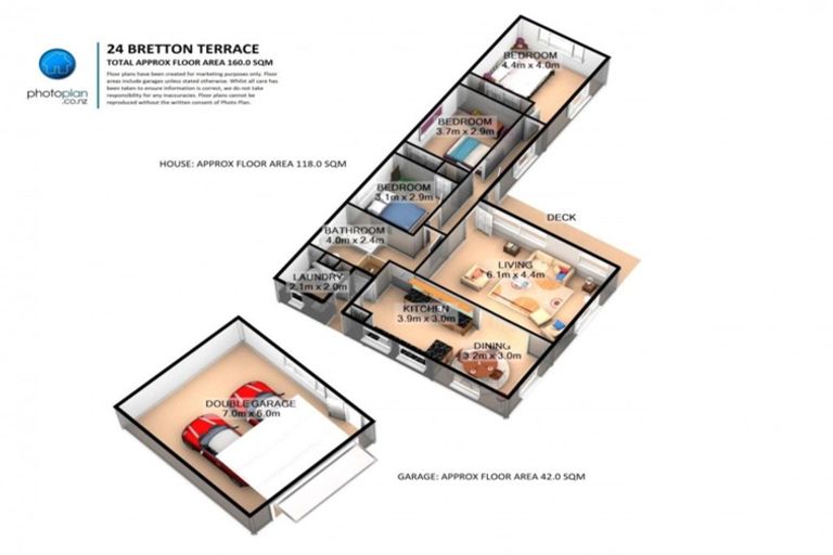 Photo of property in 24 Bretton Terrace, Hillcrest, Hamilton, 3216