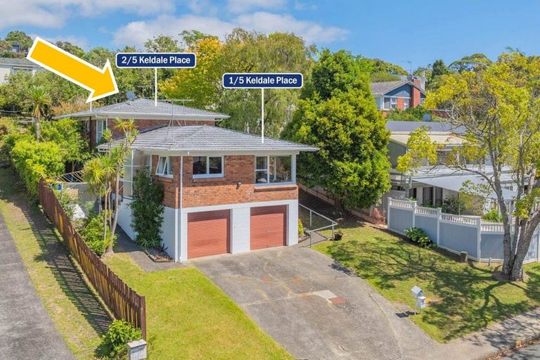 Photo of property in 2/5 Keldale Place, Forrest Hill, Auckland, 0620