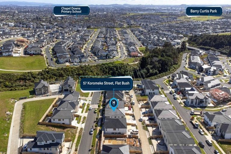 Photo of property in 57 Koromeke Street, Flat Bush, Auckland, 2019