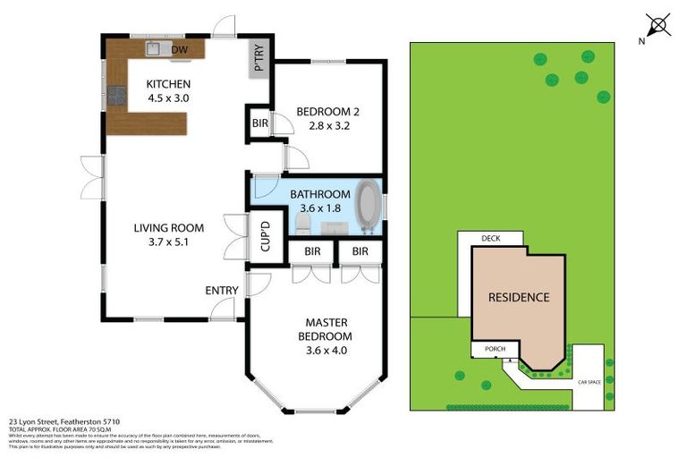 Photo of property in 23 Lyon Street, Featherston, 5710