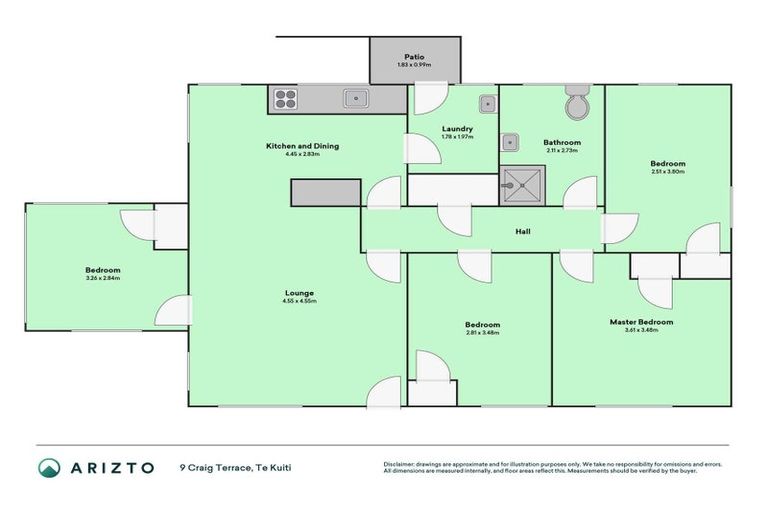 Photo of property in 9 Craig Terrace, Te Kuiti, 3910
