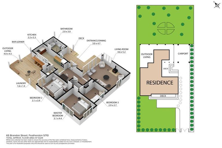 Photo of property in 65 Brandon Street, Featherston, 5710