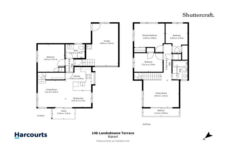Photo of property in 14b Landsdowne Terrace, Karori, Wellington, 6012