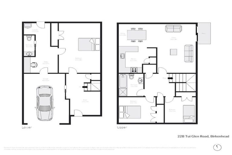 Photo of property in 2/22a Tui Glen Road, Birkenhead, Auckland, 0626