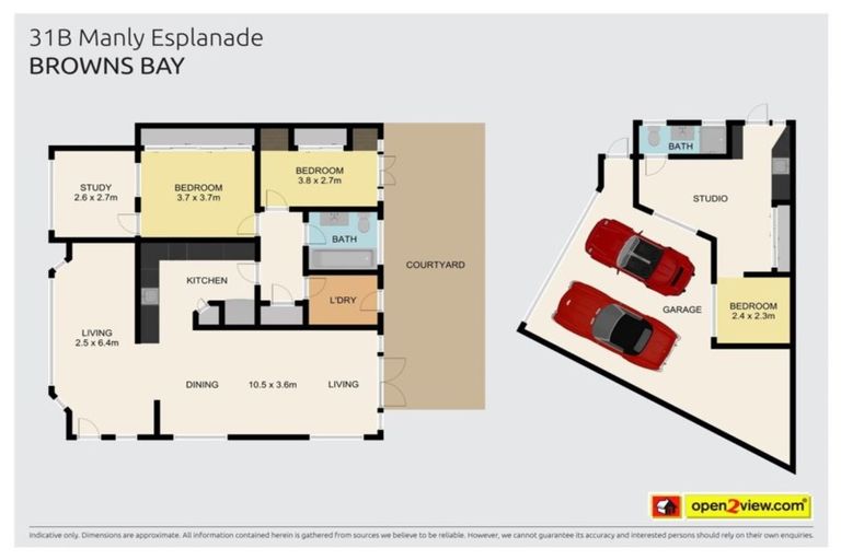 Photo of property in 2/31 Manly Esplanade, Browns Bay, Auckland, 0630