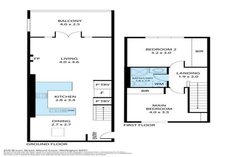 Photo of property in Grosvenor Cl, 21/6 Brown Street, Mount Cook, Wellington, 6021