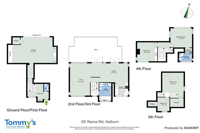 Photo of property in 5d Raroa Road, Kelburn, Wellington, 6012