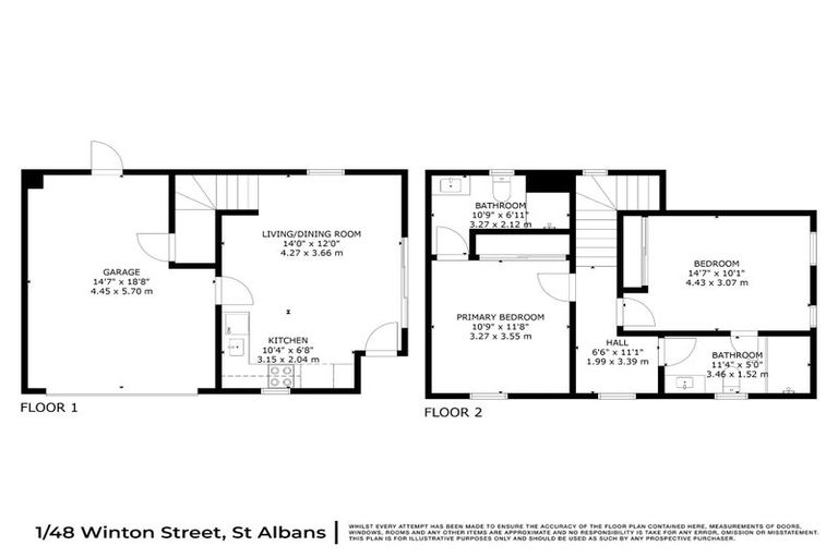 Photo of property in 1/48 Winton Street, Saint Albans, Christchurch, 8014