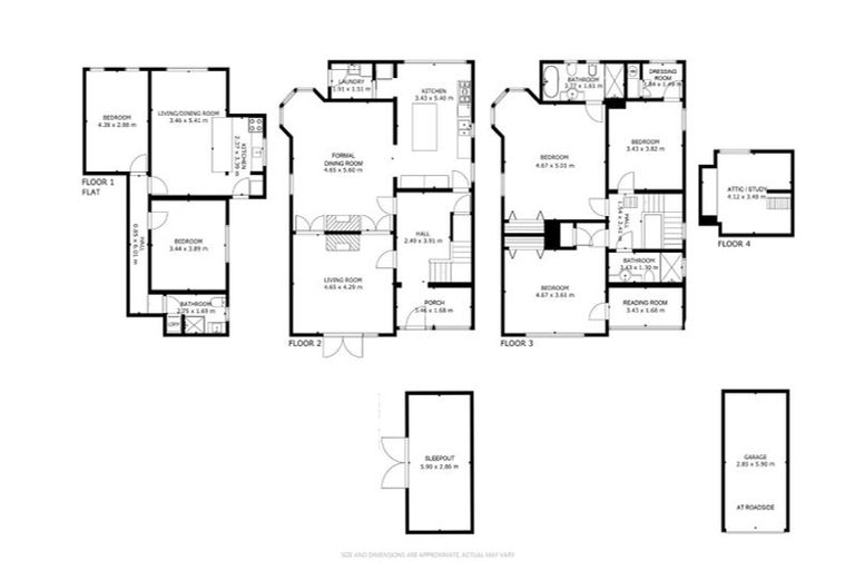 Photo of property in 45 Central Terrace, Kelburn, Wellington, 6012