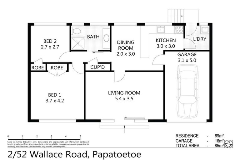 Photo of property in 2/52 Wallace Road, Papatoetoe, Auckland, 2025