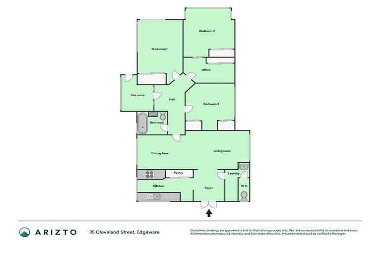 Photo of property in 35 Cleveland Street, Edgeware, Christchurch, 8013