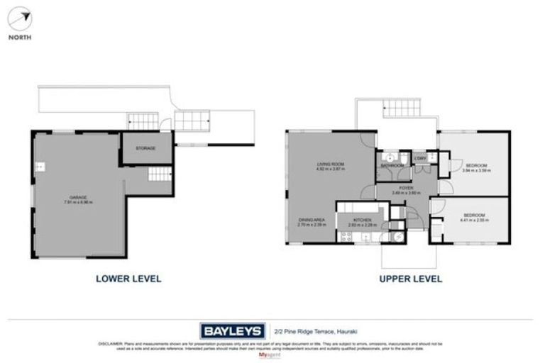 Photo of property in 2/2 Pine Ridge Terrace, Hauraki, Auckland, 0622