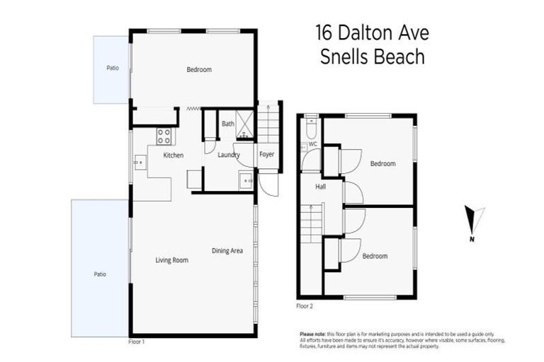 Photo of property in 16 Dalton Road, Snells Beach, 0920