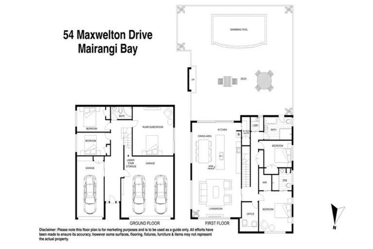 Photo of property in 54 Maxwelton Drive, Mairangi Bay, Auckland, 0630