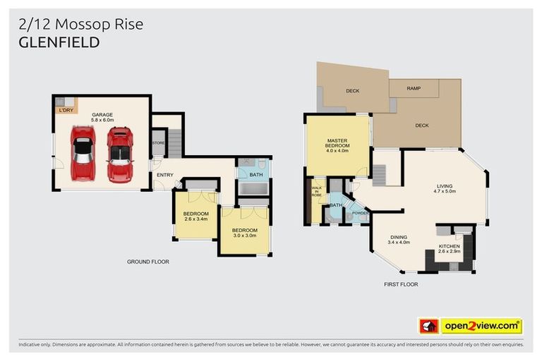 Photo of property in 2/12 Mossop Rise, Glenfield, Auckland, 0629