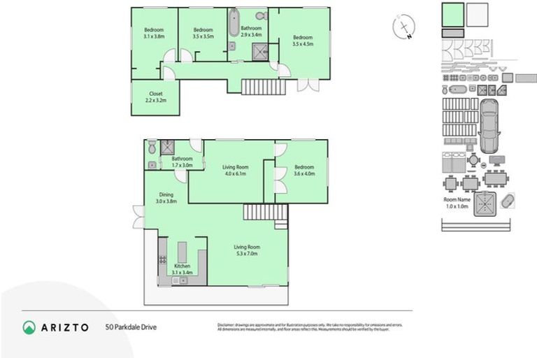 Photo of property in 50 Parkdale Drive, Aramoho, Whanganui, 4500