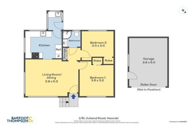 Photo of property in 1/51 Jutland Road, Hauraki, Auckland, 0622