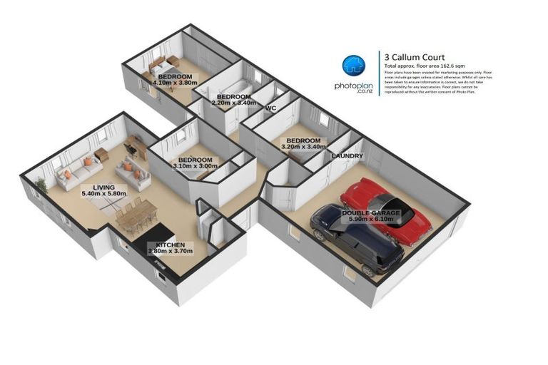 Photo of property in 3 Callum Court, Rototuna, Hamilton, 3210