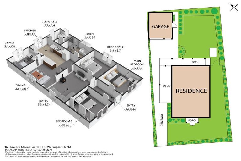 Photo of property in 15 Howard Street, Carterton, 5713