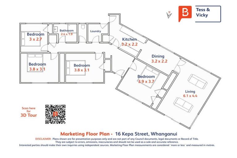 Photo of property in 16 Kepa Street, Whanganui East, Whanganui, 4500