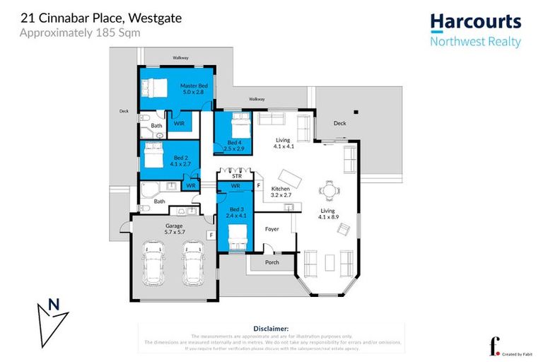 Photo of property in 21 Cinnabar Place, Westgate, Auckland, 0614