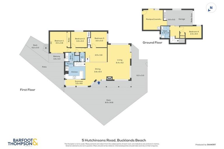 Photo of property in 5 Hutchinsons Road, Bucklands Beach, Auckland, 2014