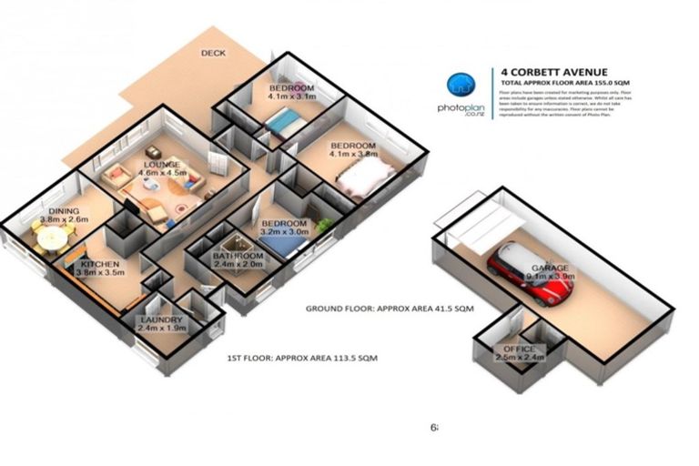 Photo of property in 4 Corbett Avenue, Hillcrest, Hamilton, 3216