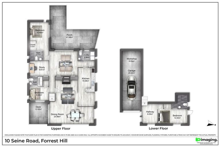 Photo of property in 10 Seine Road, Forrest Hill, Auckland, 0620