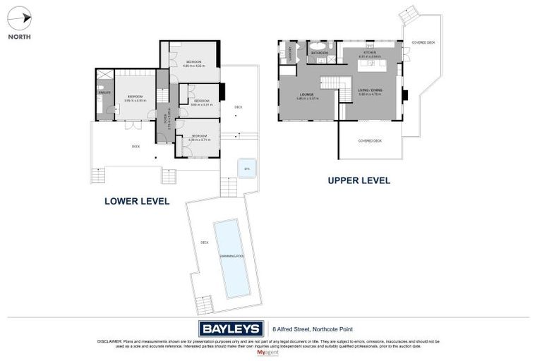 Photo of property in 8 Alfred Street, Northcote Point, Auckland, 0627