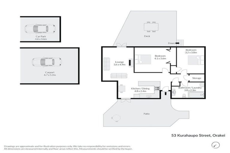 Photo of property in 53 Kurahaupo Street, Orakei, Auckland, 1071