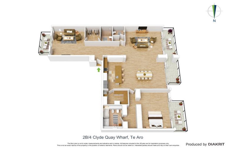 Photo of property in Clyde Quay Wharf, 2b/6 Clyde Quay Wharf, Te Aro, Wellington, 6011