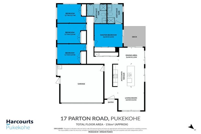 Photo of property in 17 Parton Road, Pukekohe, 2120