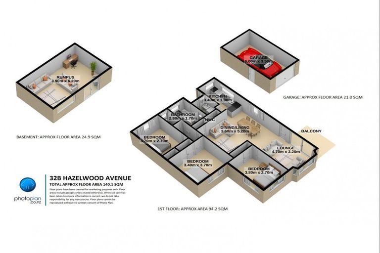 Photo of property in 32b Hazelwood Avenue, Dinsdale, Hamilton, 3204