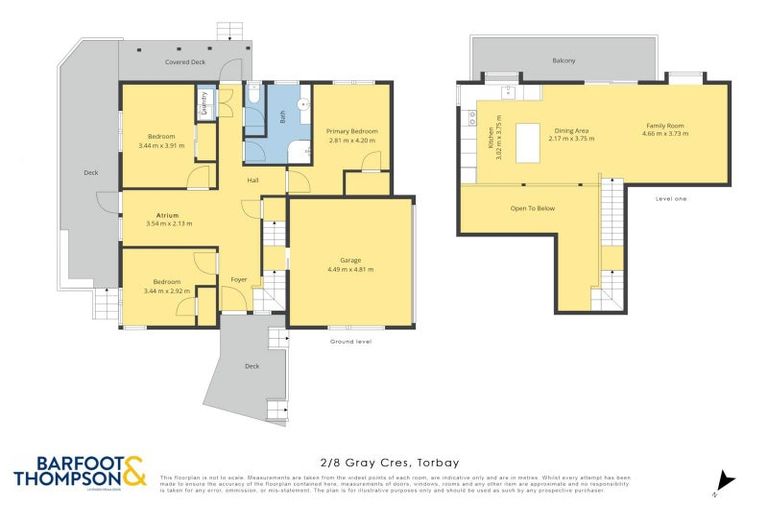 Photo of property in 2/8 Gray Crescent, Torbay, Auckland, 0630