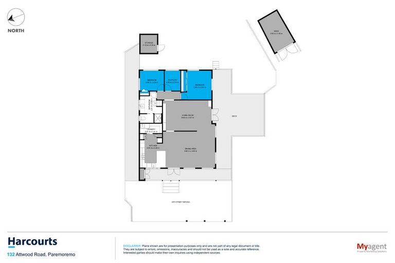 Photo of property in 132 Attwood Road, Paremoremo, Auckland, 0632