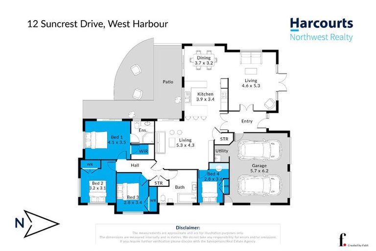 Photo of property in 12 Suncrest Drive, West Harbour, Auckland, 0618