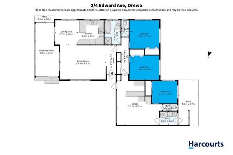 Photo of property in 2/4 Edward Avenue, Otara, Orewa, 2023