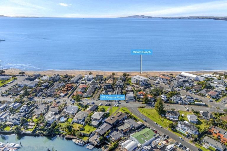 Photo of property in 2/1 Omana Road, Milford, Auckland, 0620
