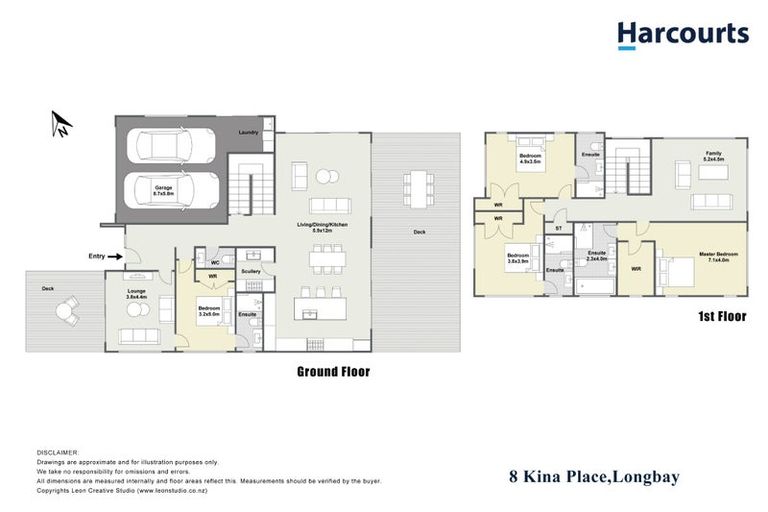 Photo of property in 8 Kina Place, Long Bay, Auckland, 0630