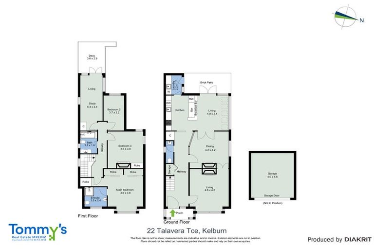 Photo of property in 22 Talavera Terrace, Kelburn, Wellington, 6012