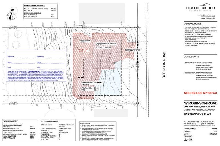 Photo of property in 17 Robinson Road, The Brook, Nelson, 7010