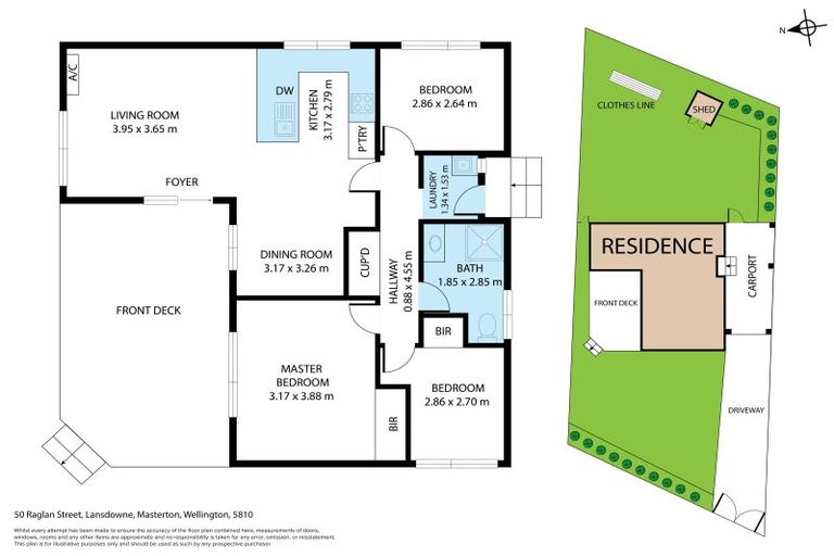 Photo of property in 50 Raglan Street, Lansdowne, Masterton, 5810