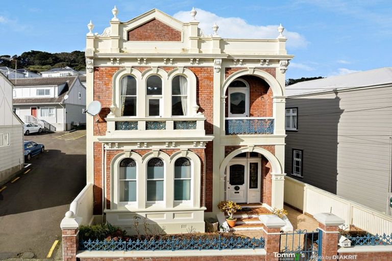 Photo of property in 46 Roxburgh Street, Mount Victoria, Wellington, 6011