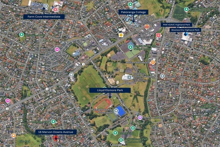 Photo of property in 18 Marvon Downs Avenue, Pakuranga Heights, Auckland, 2010