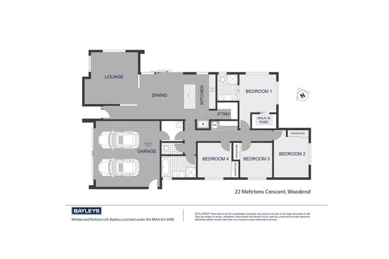 Photo of property in 22 Mehrtens Crescent, Woodend, 7691